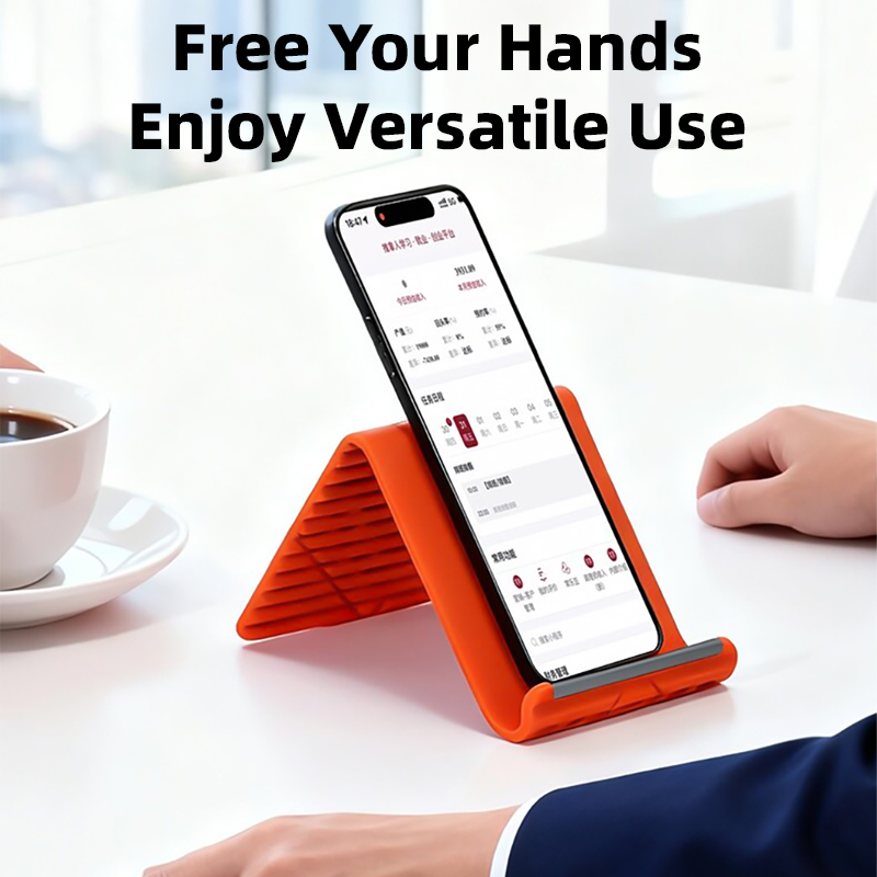 Tablet Phone Accessories - Flexible Silicone Foldable Phone Holder for