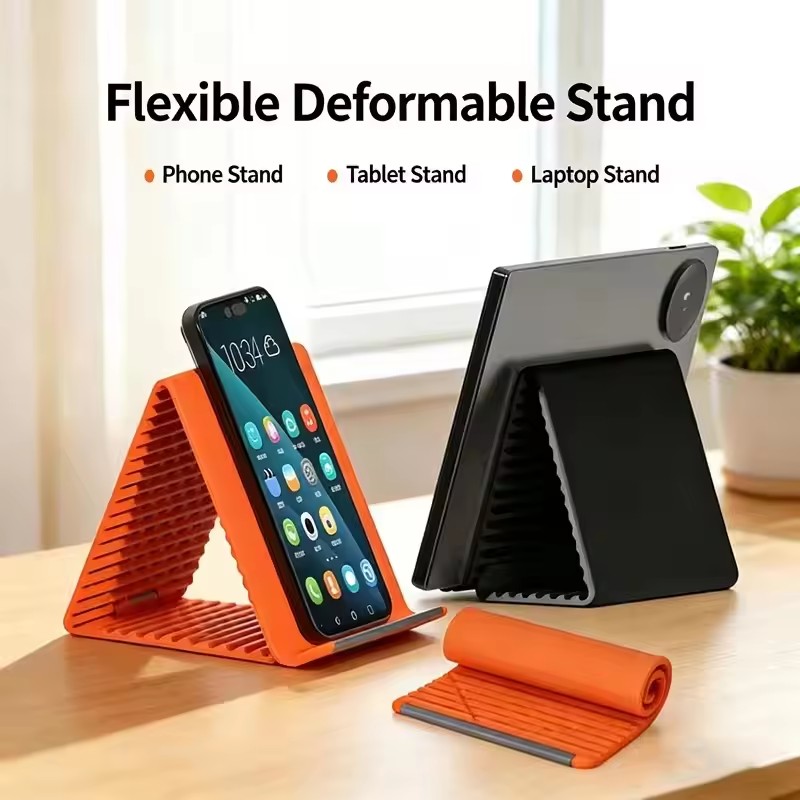 Tablet Phone Accessories - Lazy Portable Phone Stand Silicone Desktop