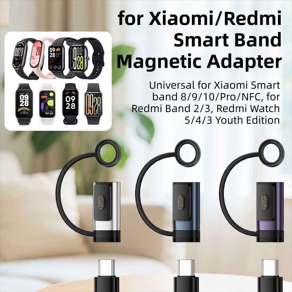 Magnetic Case Smart - LED Indicator Magnetic Charger Converter Type-C