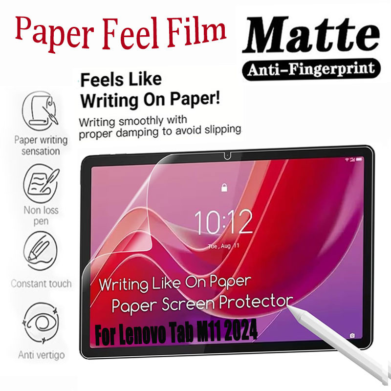 Paper Feel Screen Film - Matte Paper Feel Film For Lenovo