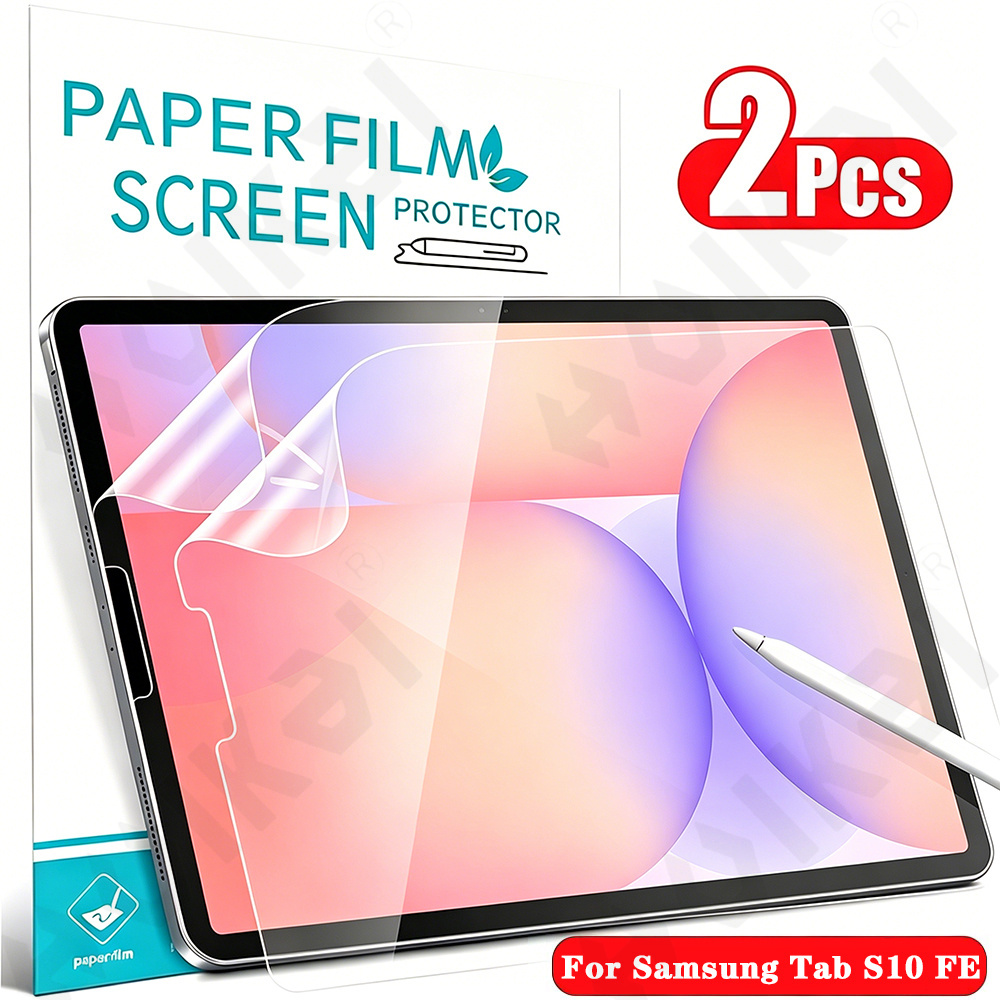 Paper Feel Screen Film - 2 Pcs For Samsung Tab S10