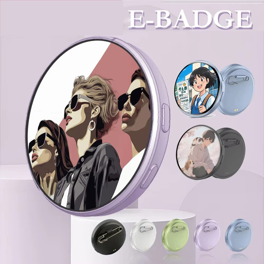 Magnetic Case Smart - Dynamic Electronic Badge Smart Anime-themed Digital