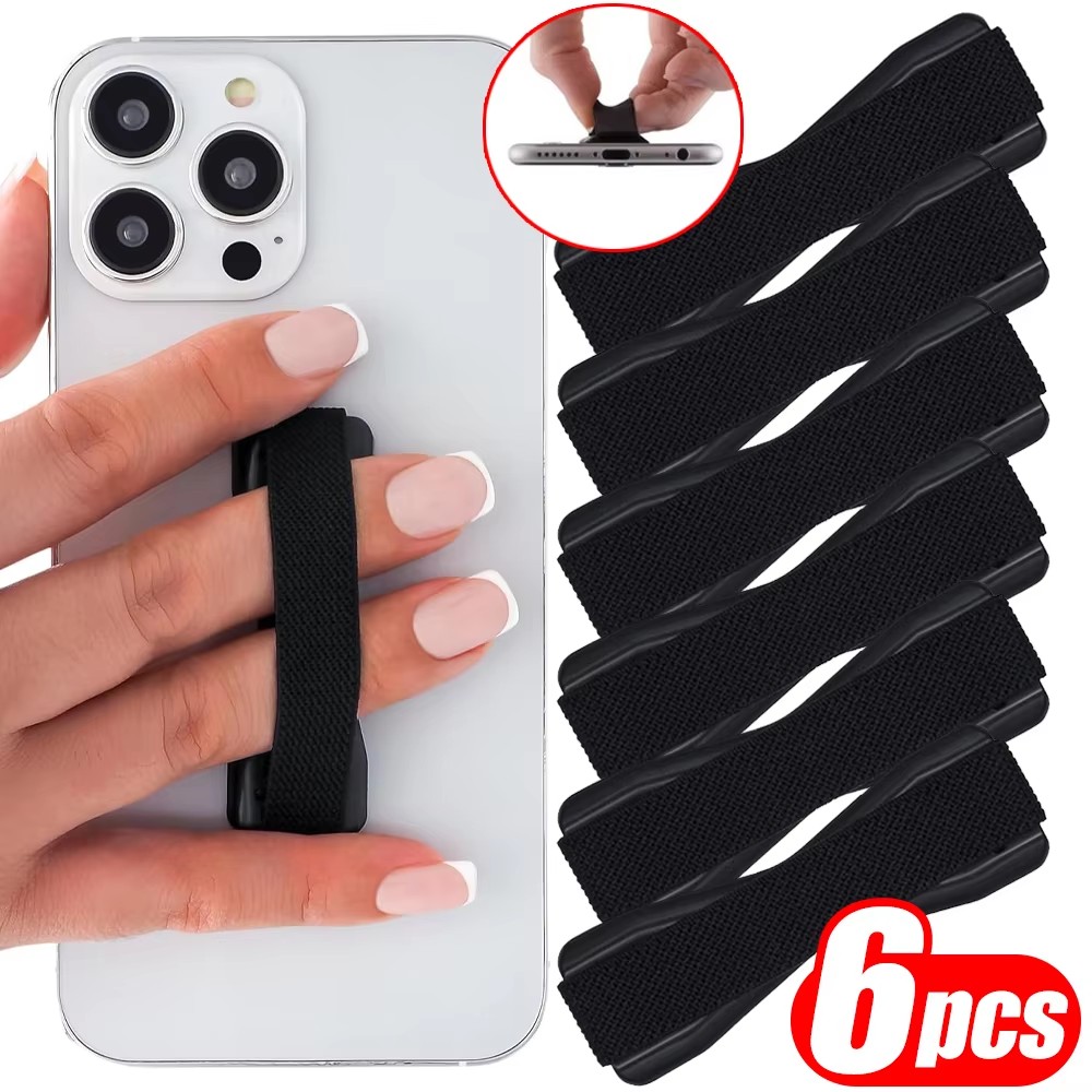 Tablet Phone Accessories - Portable Phone Grip Elastic Strap with