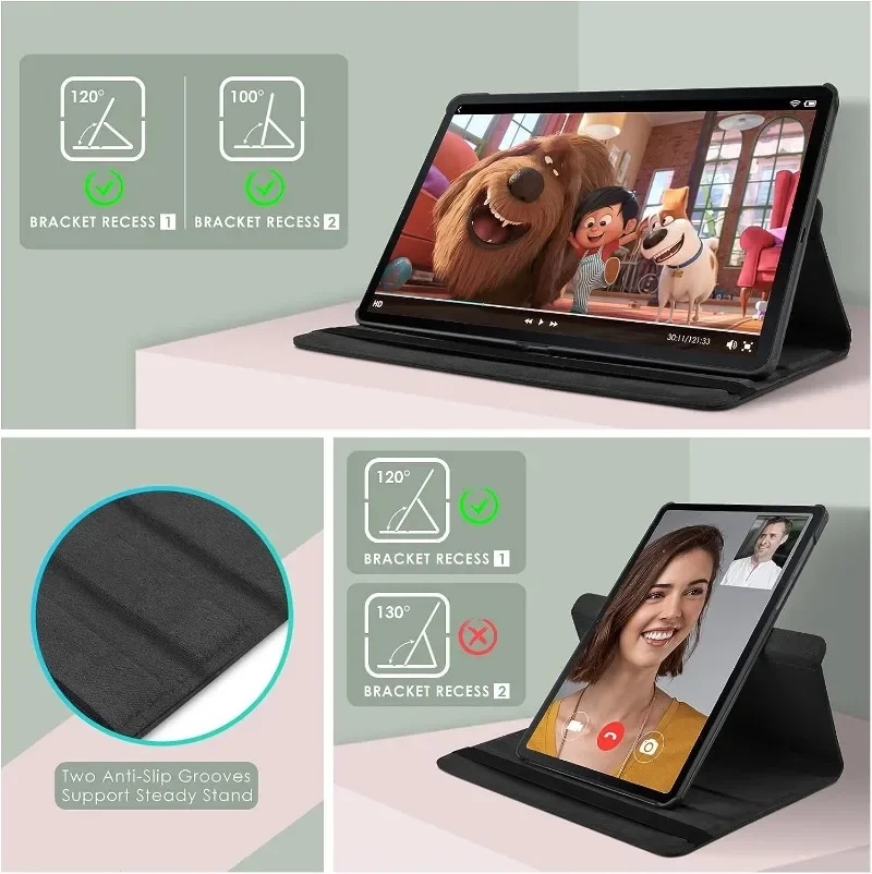 360 Rotating Case for Samsung  - Samsung Tablet S9 Accessories review and price