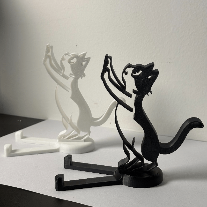 Abstract Hollow Line Cat Phone - Tablet Phone Accessories review and price