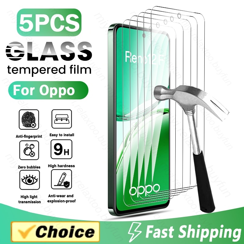 5PCS 100% Original HD Tempered - Oppo Reno 12 review and price