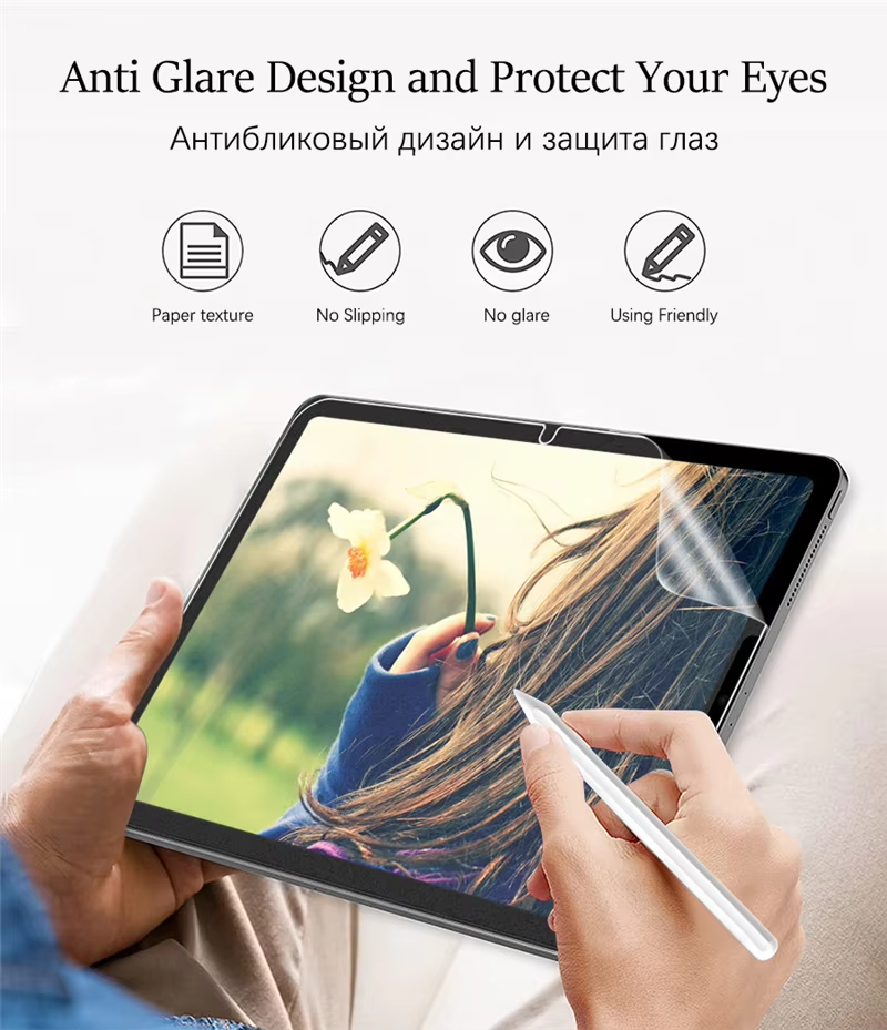 1PCS Paperlike screen protecto - Paper Feel Screen Film review and price