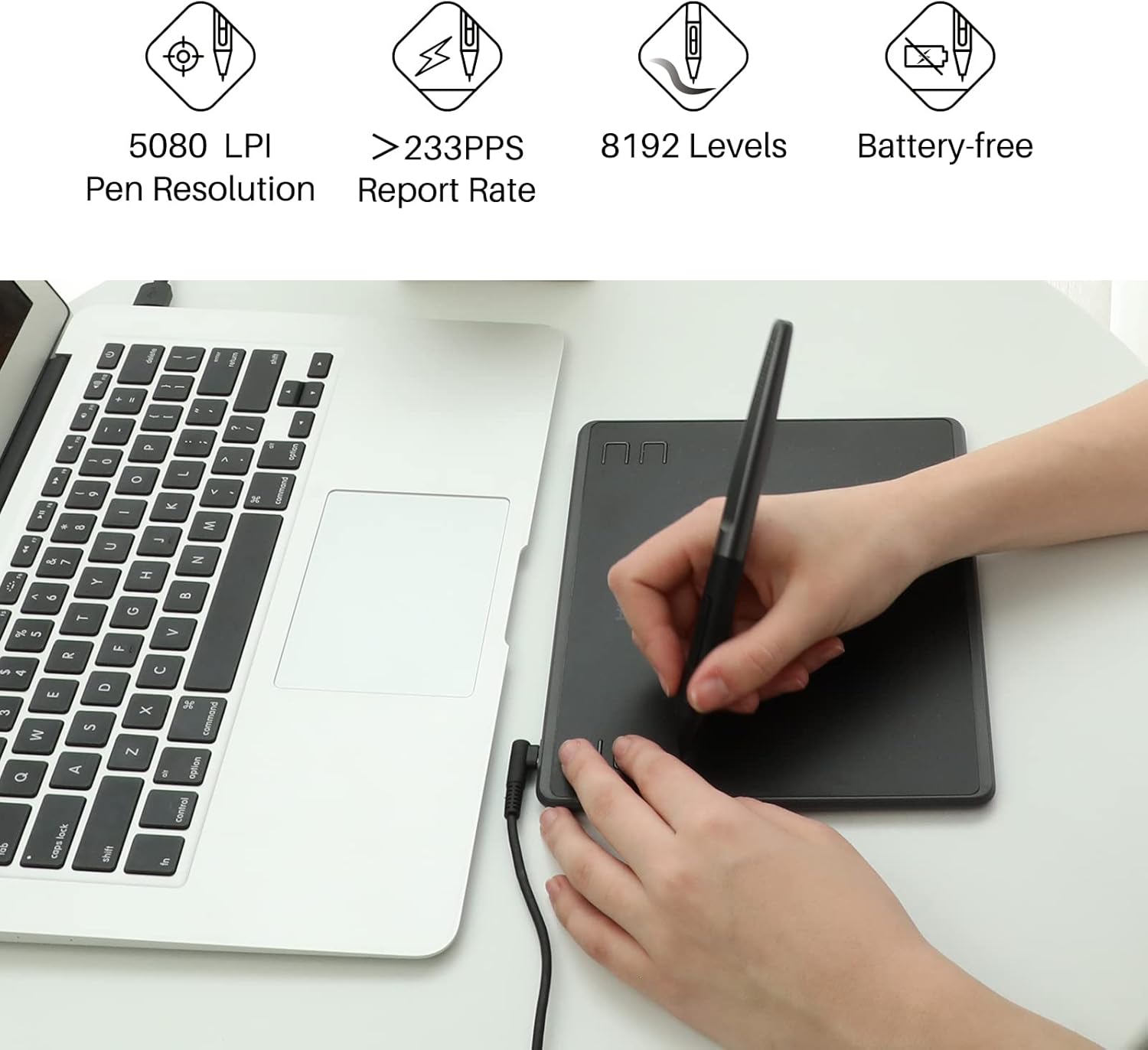 HUION HS64 6x4 Inches Graphic  - Graphic Tablet Accessories review and price