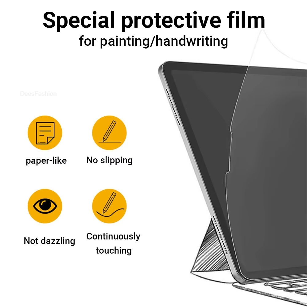 3Pcs Paper Feel Like Screen Pr - Paper Feel Screen Film review and price