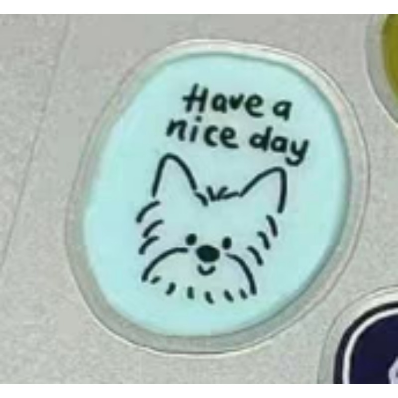 Cute Cartoon Cat Dog 3D Transp - Tablet Phone Accessories review and price