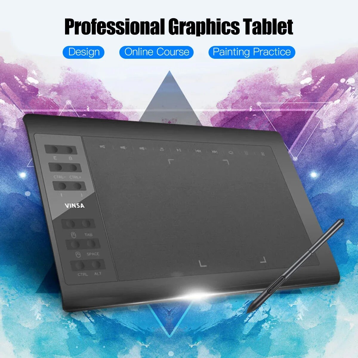 10x6 Inch Professional Graphic - Graphic Tablet Accessories review and price
